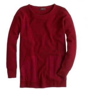 J.Crew Red Pocket Sweater Tunic